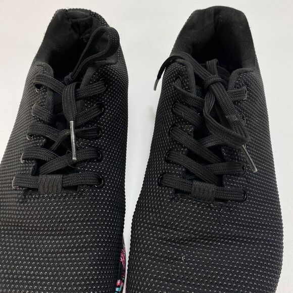 NOBULL Womens10 Black Sneakers Outwork Trainer Workout Shoes Midnight Palms - Picture 5 of 11